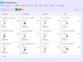 Agile Projektplanung: Aufgaben in Spalten wie "Initiation", "Development", "Release" und "Done" organisieren.
