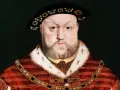 Porträt von Heinrich VIII. in prächtiger Kleidung. Seine vielen Ehepartnerinnen kannten seine Macht.
