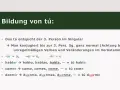 Bildung von tú: Spanische Imperativ-Regeln für die 3. Person Singular. Beispiele: hablar, comer, dormir.