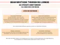 Schema zu operanter Konditionierung: positive/negative Verstärker, primäre/sekundäre Verstärker.