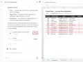 Excel-Tabelle mit hervorgehobenen doppelten Zeilen. Die Aufgabe "excel doppelte werte löschen" wurde erfolgreich abgeschlossen.