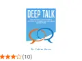 Buchcover "Deep Talk" von Dr. Tobias Hainz. Zwei Sprechblasen, orange und blau, überlappen sich.