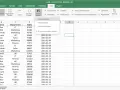Excel-Menü zeigt Optionen zum "excel zeile fixieren". Die oberste Zeile ist bereits fixiert.