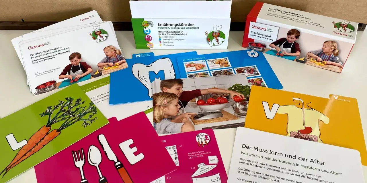 Gesunde Ernährung im Unterricht: Kostenlose Materialien für Lehrer
