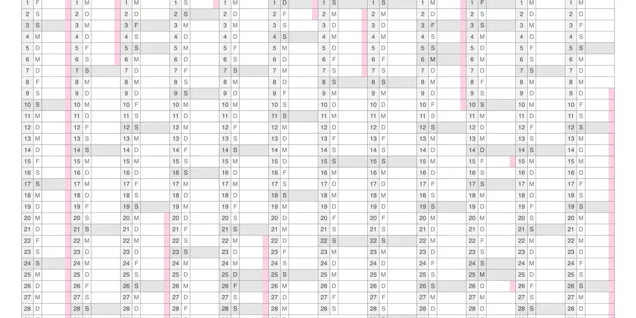 Kalender Brandenburg 2025-2026: Osterferien im April 2026 planen.