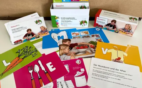 Gesunde Ernährung im Unterricht: Kostenlose Materialien für Lehrer