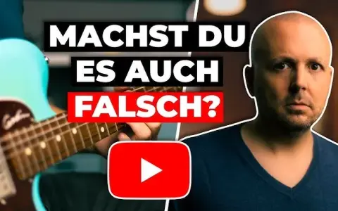Elektro Gitarre lernen: Vermeide häufige Fehler und lerne schnell