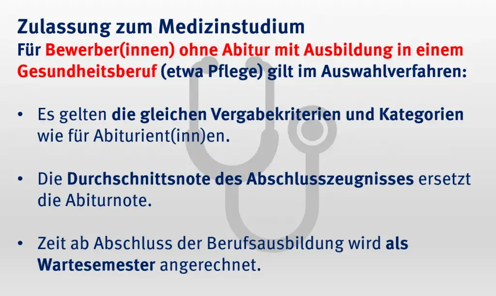 Zdjęcie Medizin studieren ohne Abitur: Alternativen und Anforderungen für deinen Traum